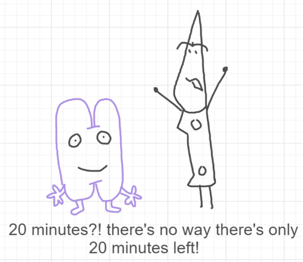 A panel from Chilly, episode two of the Board Boards object show by Furretwalk/WalkingFurret.